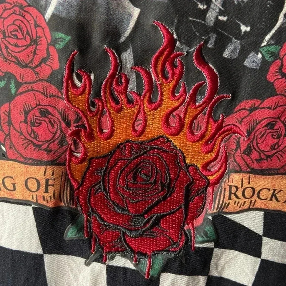 Elvis Presley x Shoe Palace | Checkered  Button Down - Picture 12 of 14